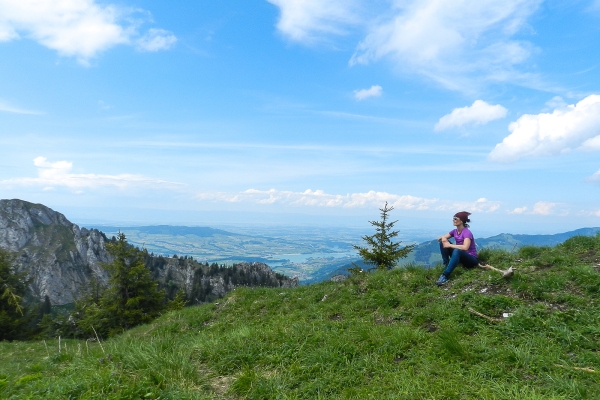 Sur la Dent du Chamois