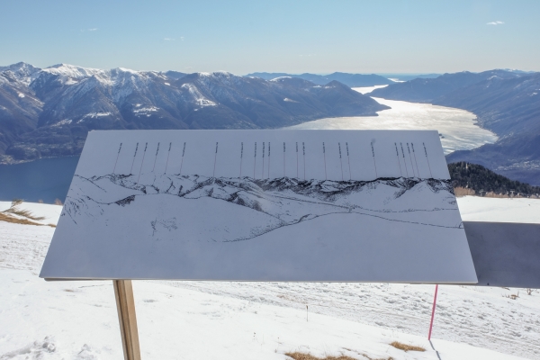 Kurz an die Sonne oberhalb Locarno