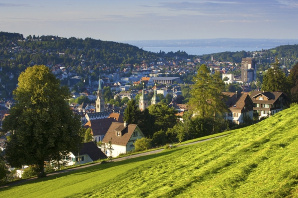 Tour panoramique au-dessus de Saint-Gall