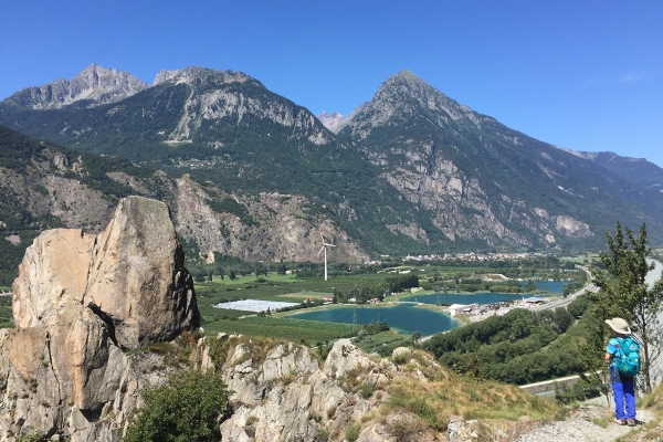 Le coude du Rhône version nature