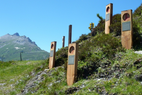 Erlebnisweg Glaspass - Ein Berg im Fluss