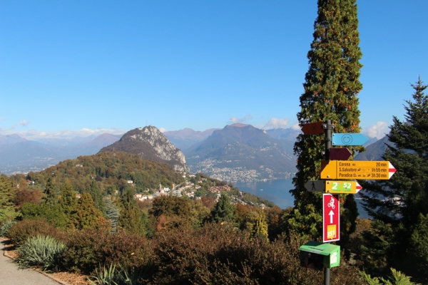 Vom Luganer Panoramaberg nach Morcote