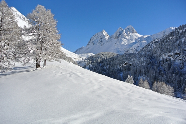 Winterzauber in Preda