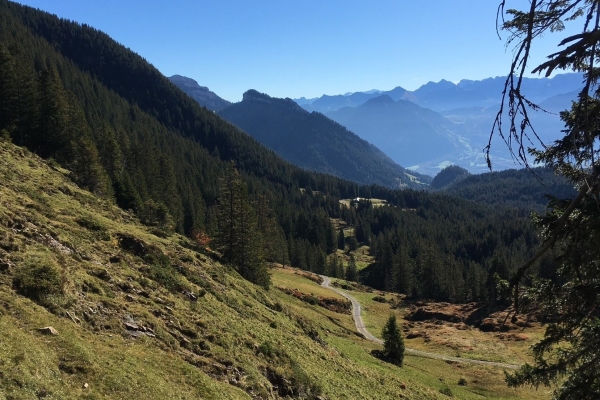 Über den Polenweg und die Stäfelifluh zur Tripolihütte