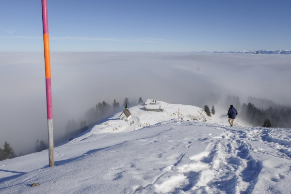 Le vaste panorama du Kronberg appenzellois