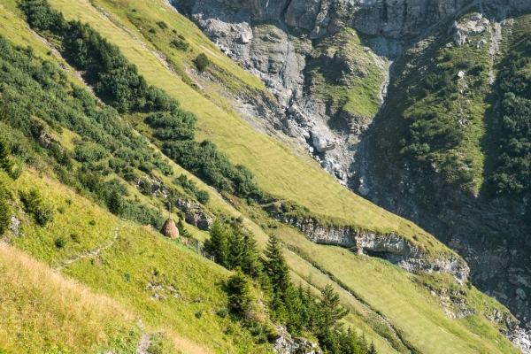 Anspruchsvoll unterwegs am Hoch Fulen