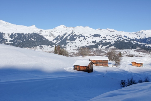 Chemins des Walser dans la région d’Obersaxen