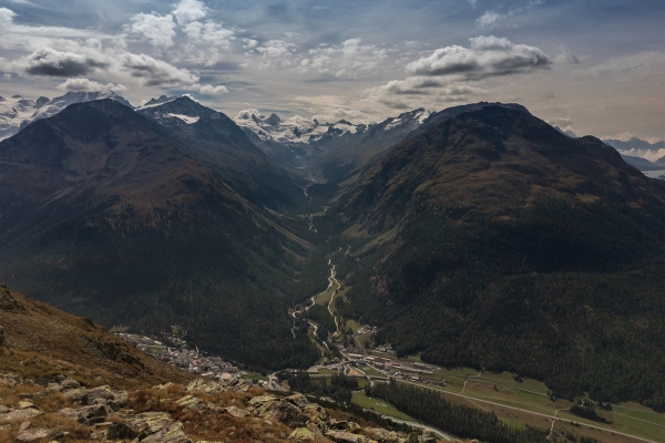 Speed-Hiking in Pontresina GR