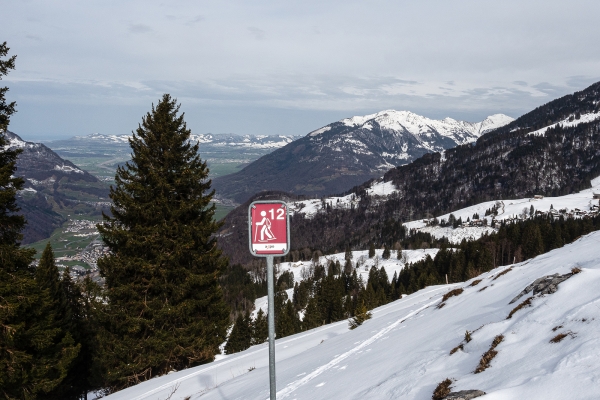 Schneeschuhtour auf der Mullernalp