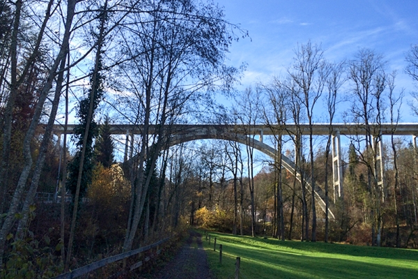 Sur le chemin des ponts de Saint-Gall