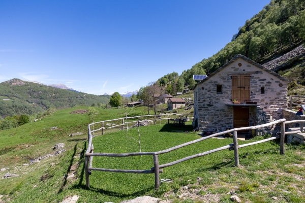 Vers Tesserete par la vallée du Vedeggio