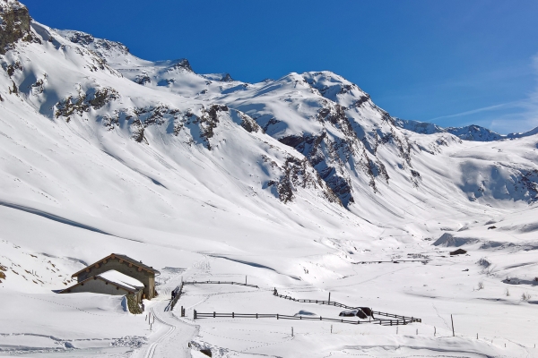 Hiver paisible dans le Val d’Avers