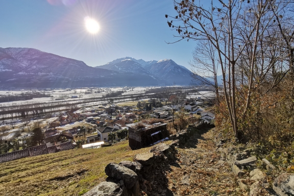 La région de Bellinzone côté soleil