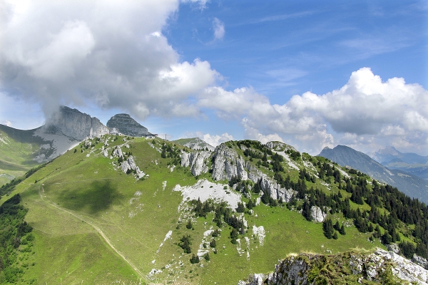 Au soleil au-dessus de la vallée du Rhône