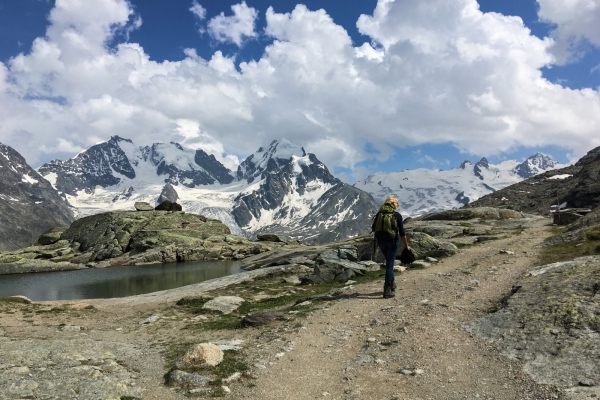 Unter Gletschern im Val Roseg