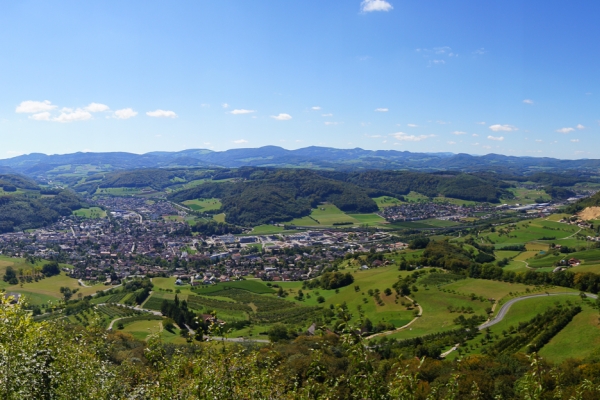 Passwanderung über dem Ergolztal