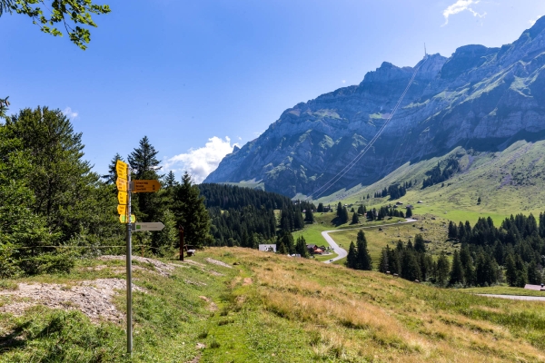 Vers Schwägalp par les gorges d’Ofenloch (AR)