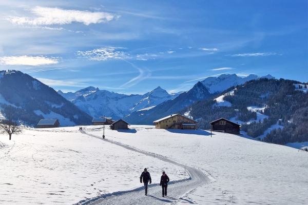 De Saanenmöser à Gstaad