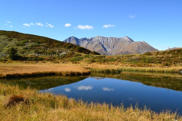 Verschwundener See im Naturpark Beverin