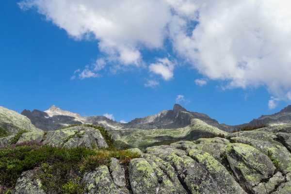 Schöne Aussichten über Disentis