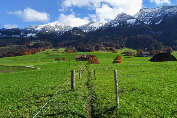 Rundwanderung mit Seeblick bei Flüeli-Ranft