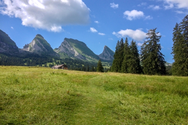 Auf einen der sieben Churfirsten