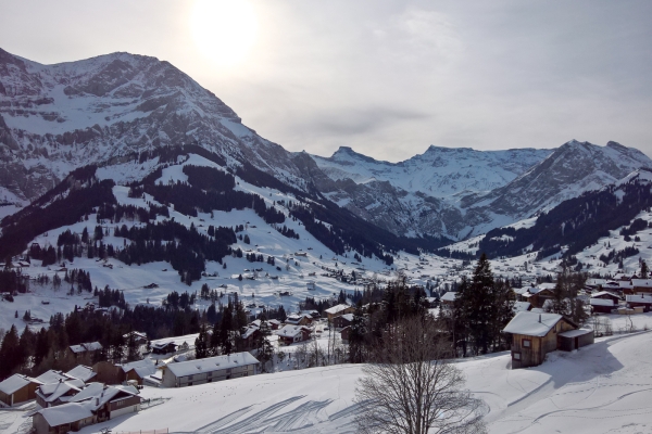 Panoramaweg am Adelbodner Sonnenhang