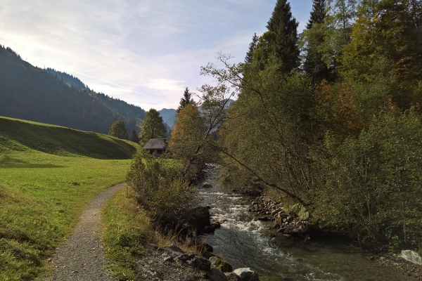 Sur le chemin de la vallée