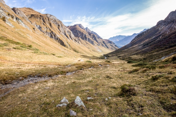 Spektakuläre Höhenwanderung durchs Bergell