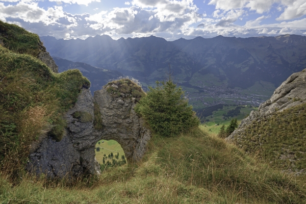 Vue sur le Kiental et au-delà