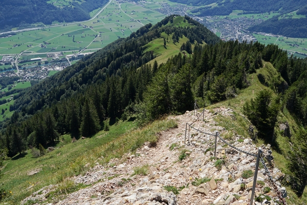 Hoch über der Linthebene