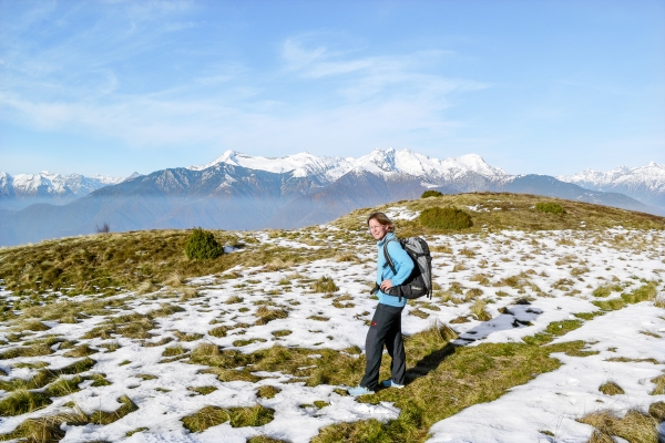 Sulla Cima di Medeglia nel Monte Ceneri