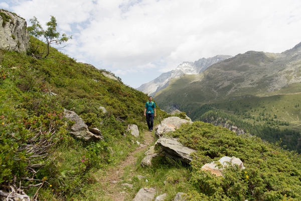 Eintauchen in die Bergwelt oberhalb von Zinal