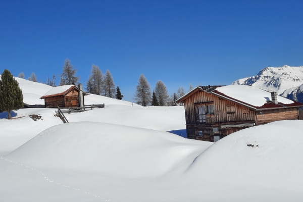 La part sut da la Val Alvra