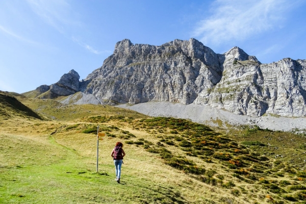 Vers les sources rouges du Parc naturel Diemtigtal