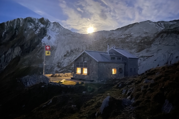 Im Alpstein vom Abend- ins Morgenrot