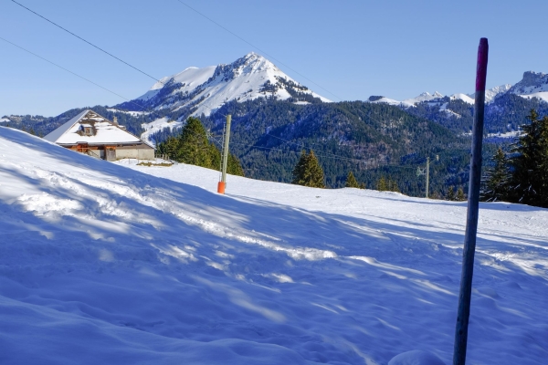 Schneeschuhwandern im freiburgischen Wintersportparadies