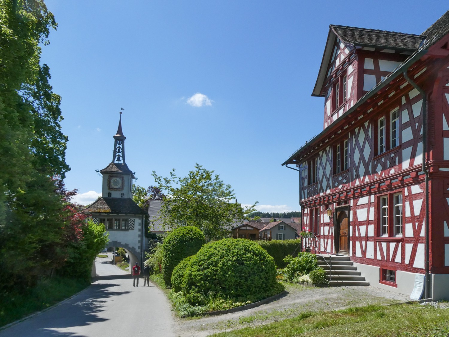 Dans le village de Hauptwil. Photo: Rémy Kappeler