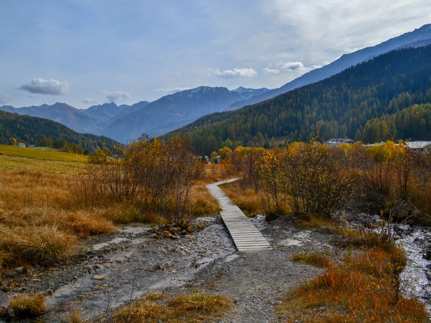 La rivière Rom, près de Tschierv, peu après sa source. Photo: Sabine Joss