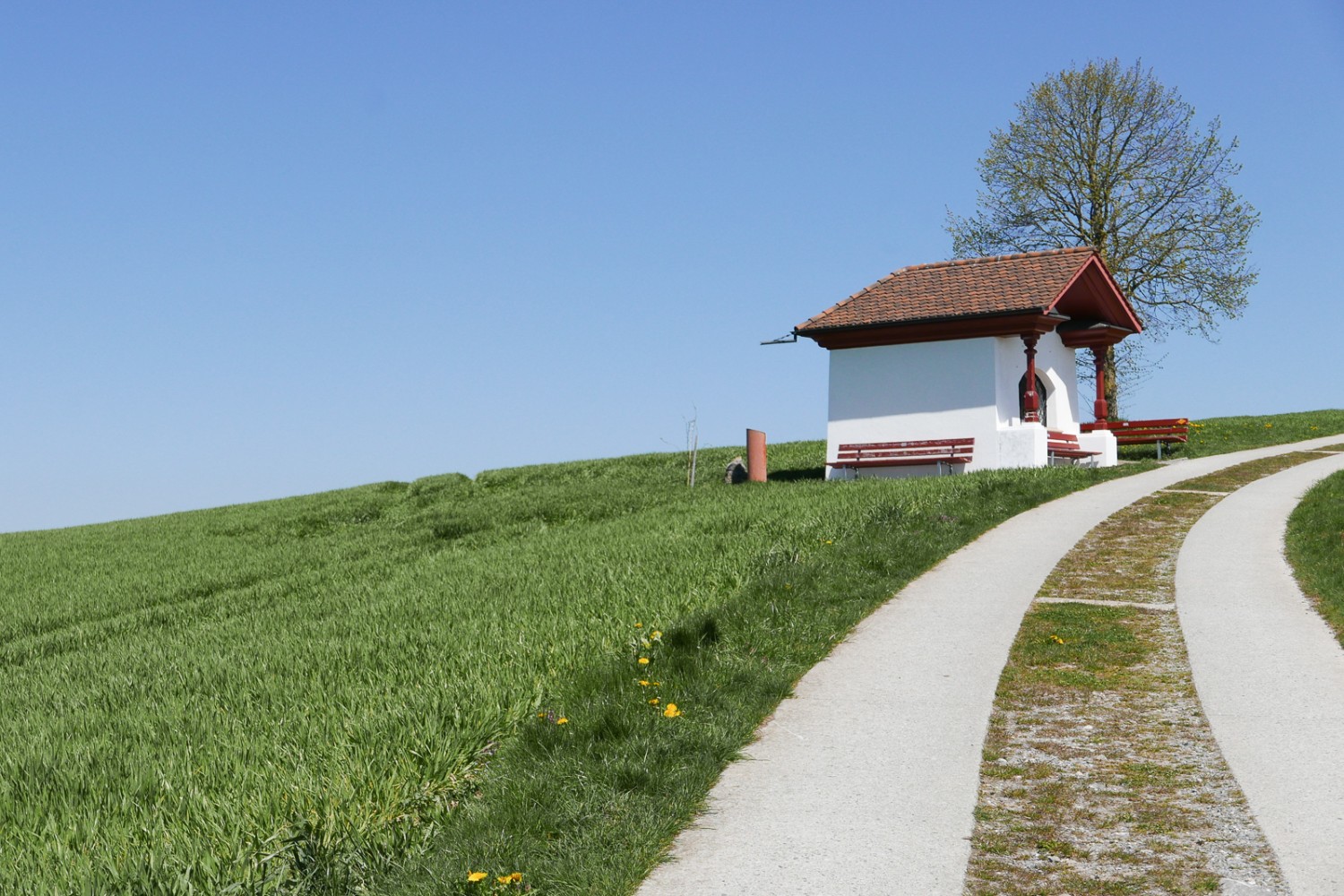 Chapelle St. Wendelin. Photo: Susanne Frauenfelder