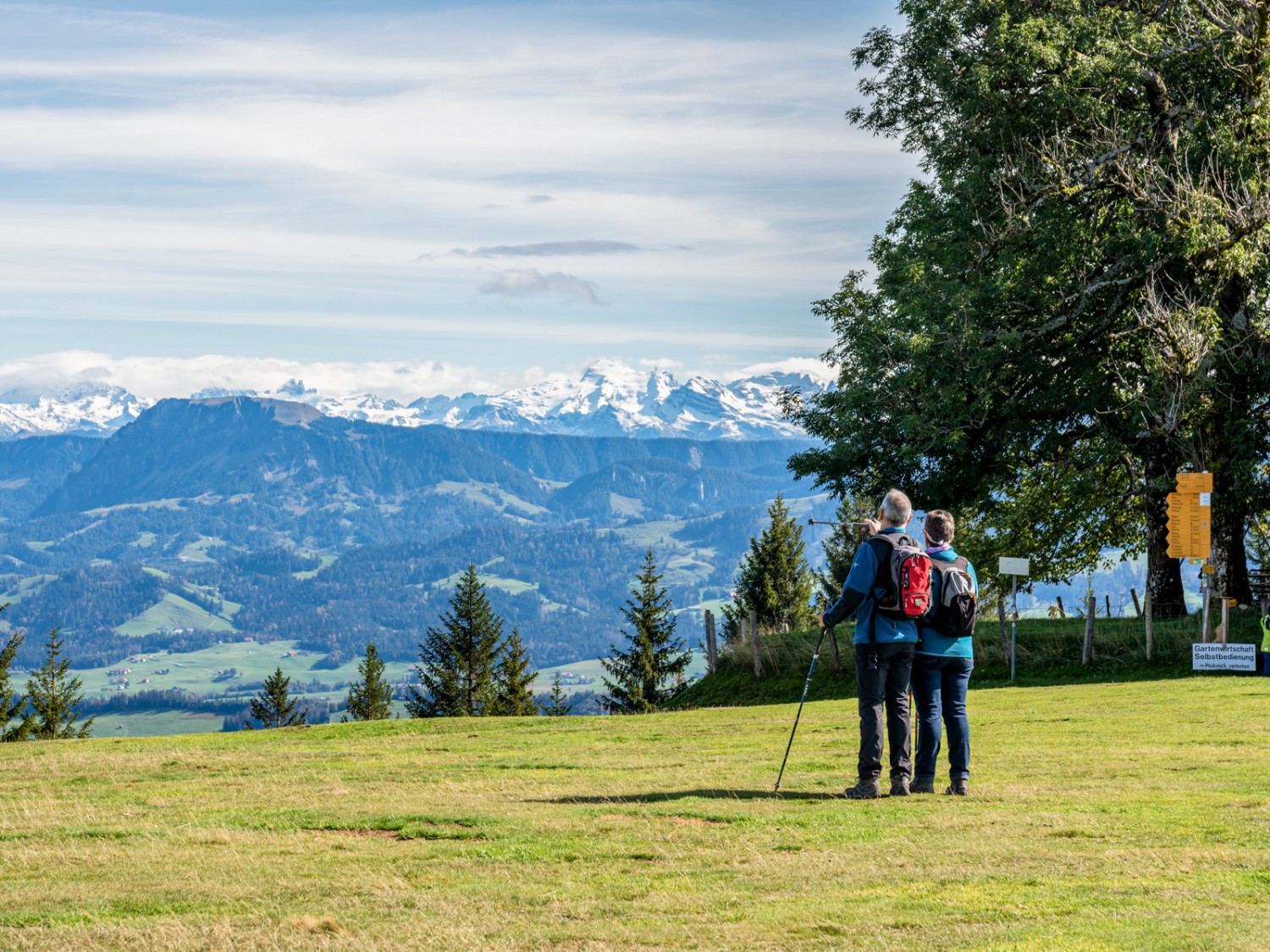 Qui connaît tous les sommets? Photo: Franz Ulrich