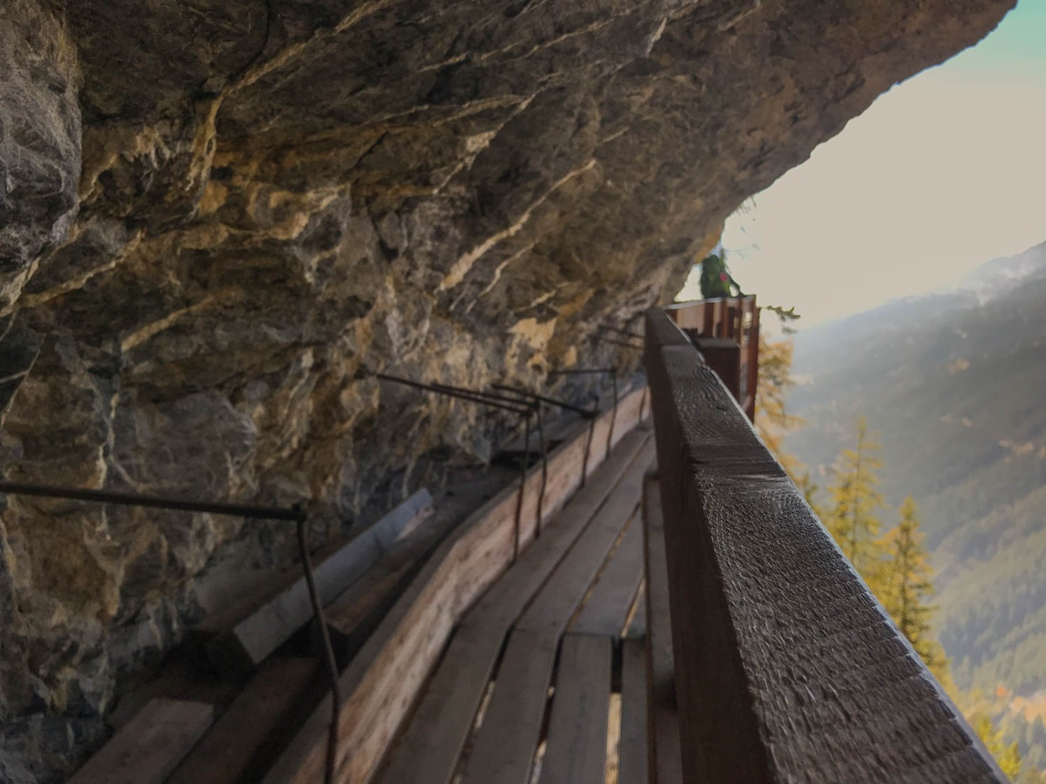 Uniquement pour les personnes qui n’ont pas le vertige! Photo: Vera In-Albon