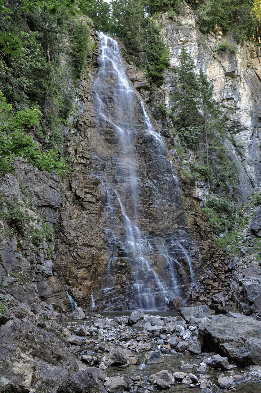 Cascade du Seeweidbach, spectacle et fraîcheur.