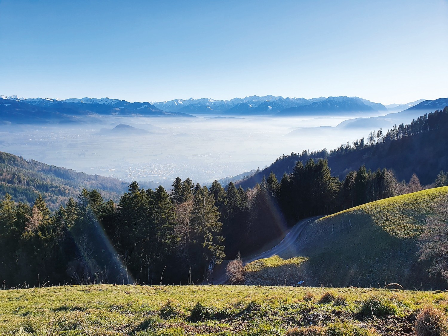 Ostermontag über den Nebel