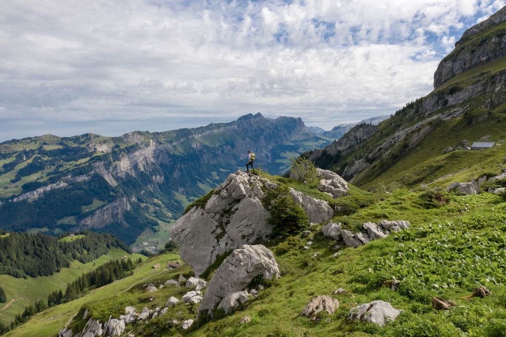 Respirez et admirez la vue. Photo: Jon Guler