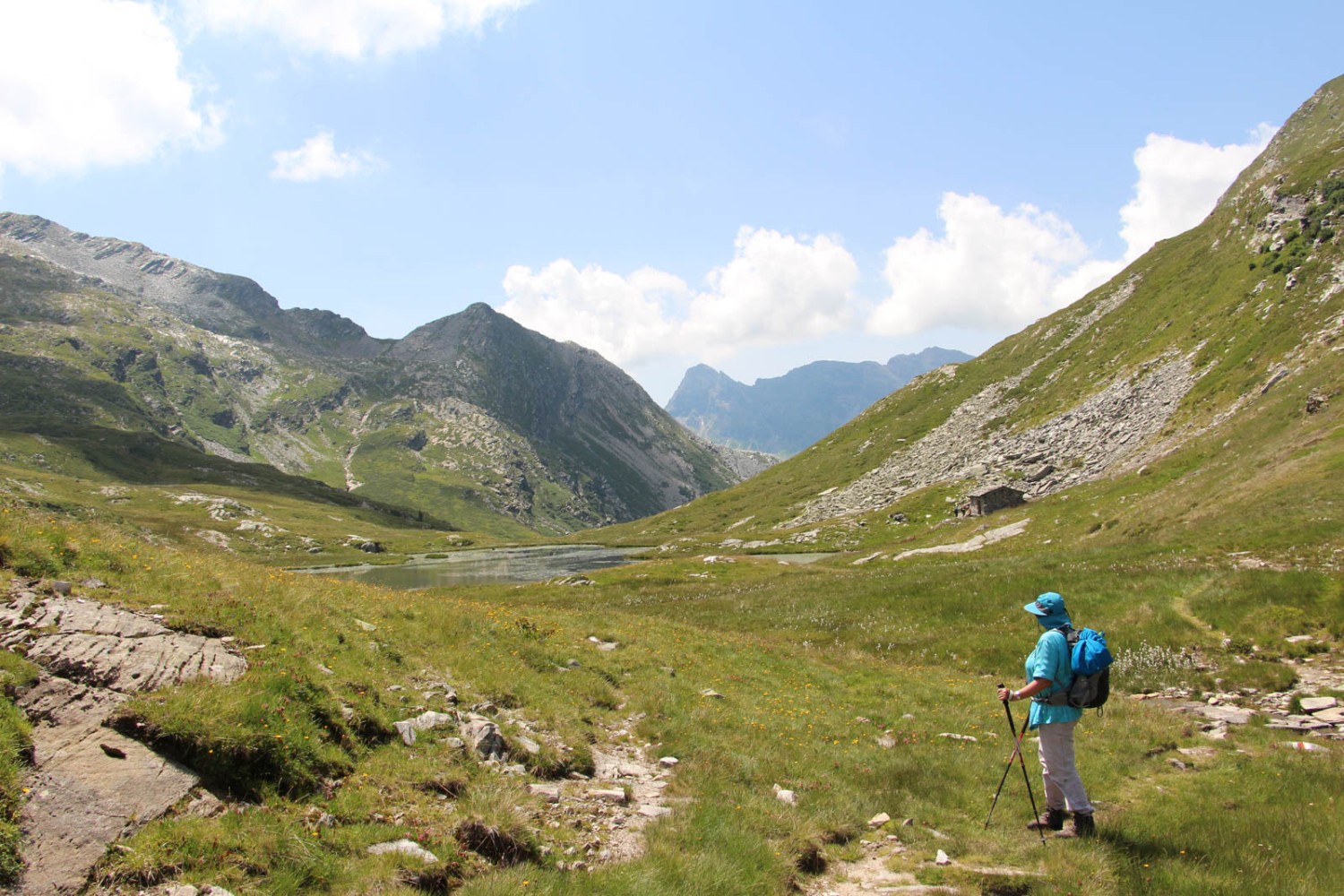 Auf dem Pass di Passit. Bild: Alexandra Blatter