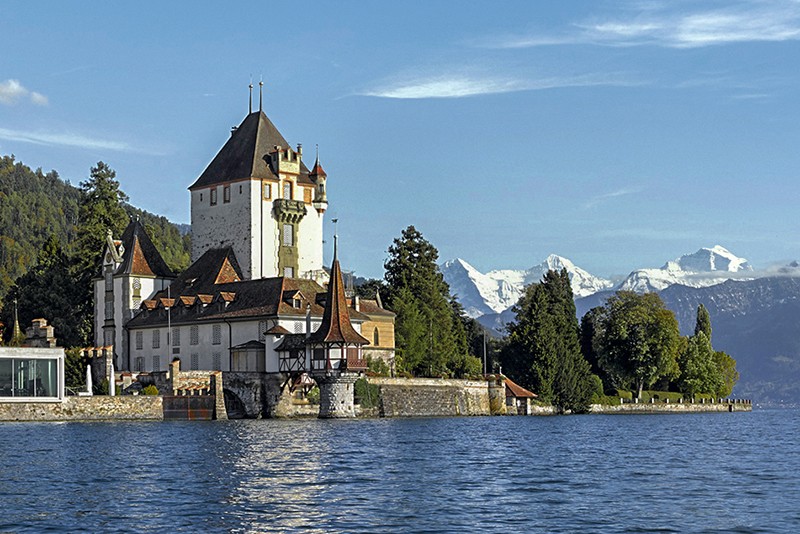 Schloss Oberhofen am Thunersee. Foto: Alexander Gempeler.