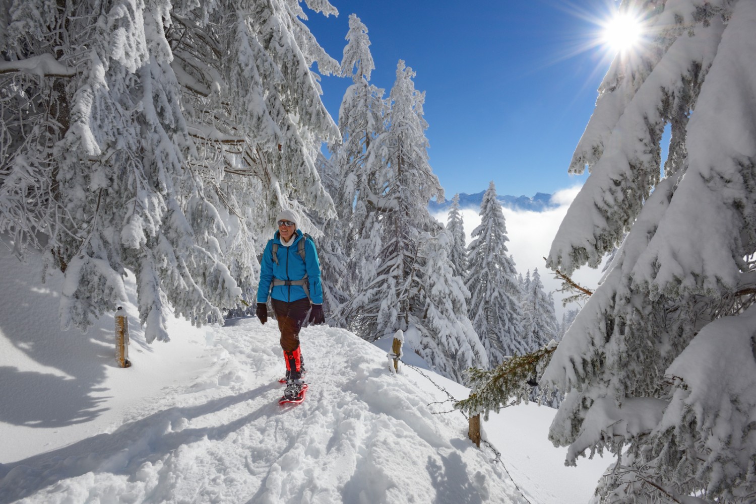 Calme et enneigement magique au Rigi Scheidegg. Photos: natur-welten.ch