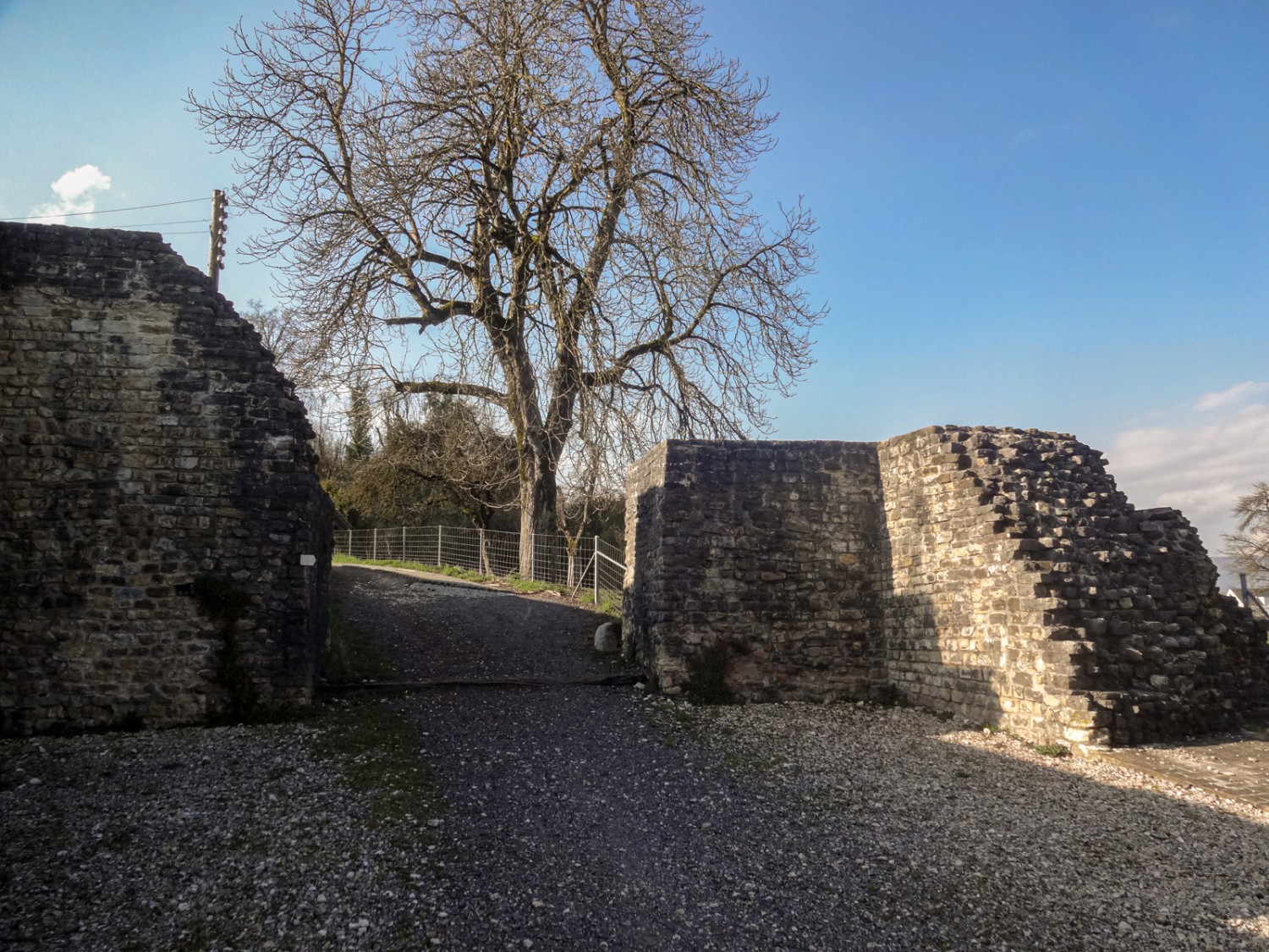 A Studen, on veut voir un vestige d’une entrée du village de Petinesca. Photo: Miroslaw Halaba
