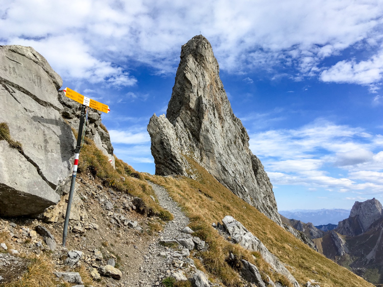 Le col de Wagenlücke. Photo: Claudia Peter